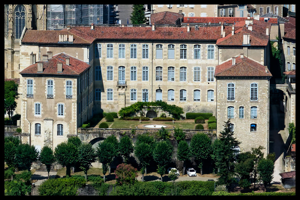 Préfecture d'Auch vue par drone